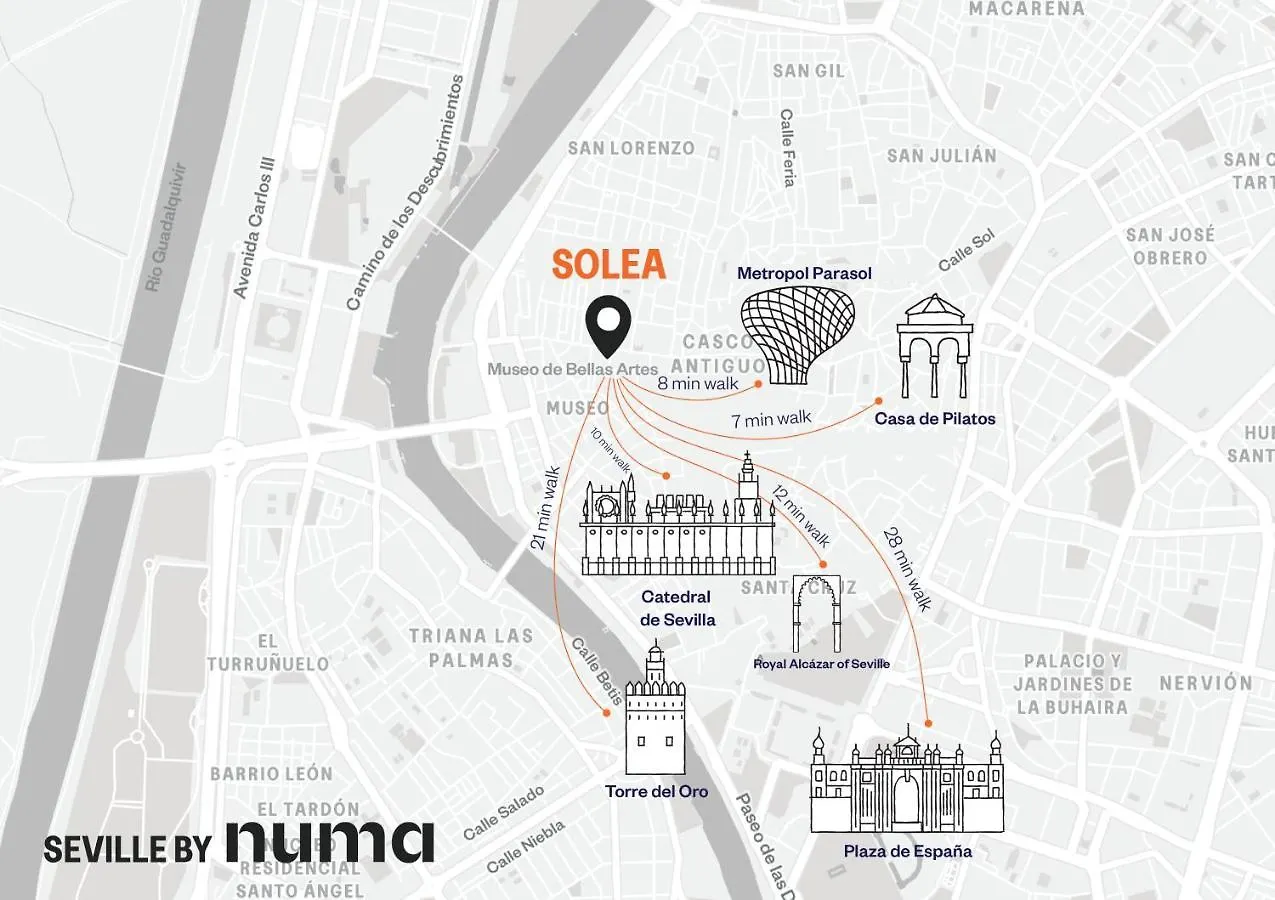 Numa Seville Solea 3*,